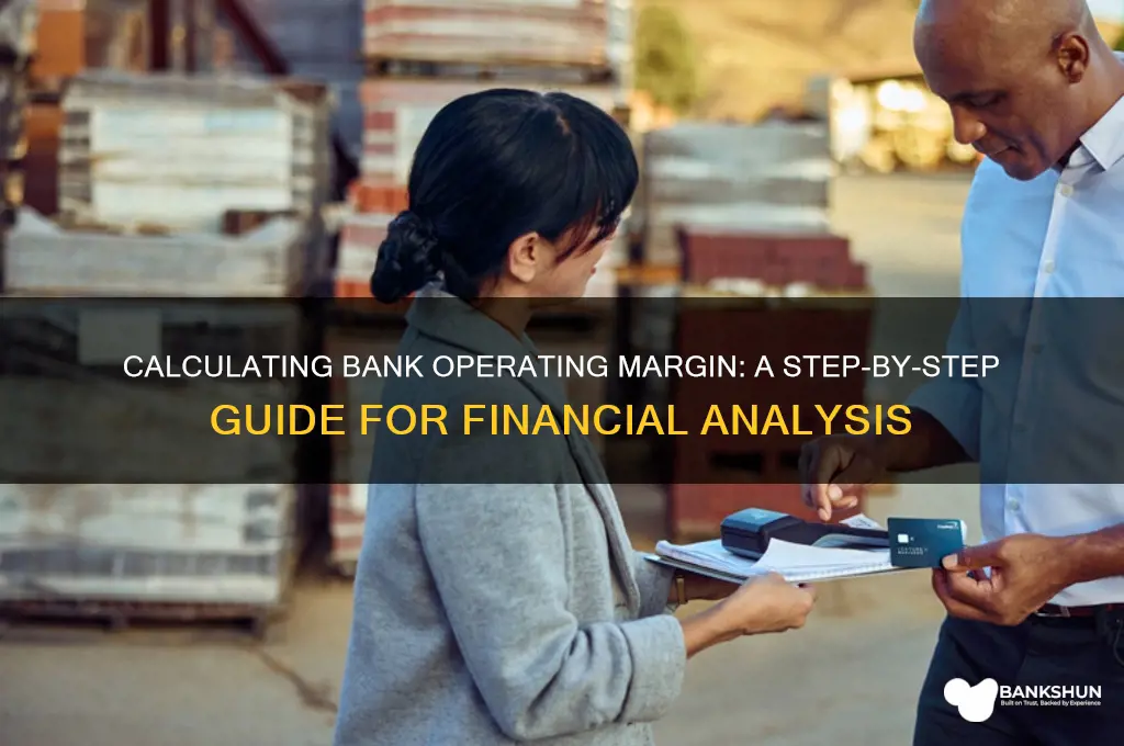 how to calculate operating margin for banks