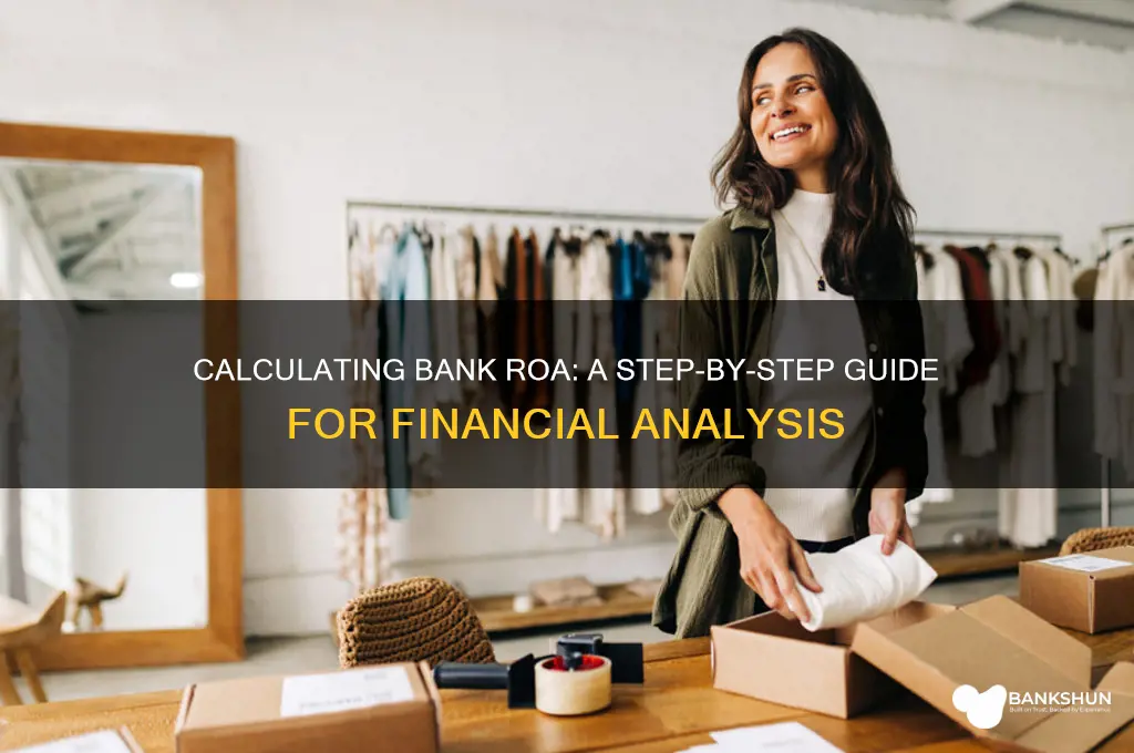 how to calculate roa for a bank