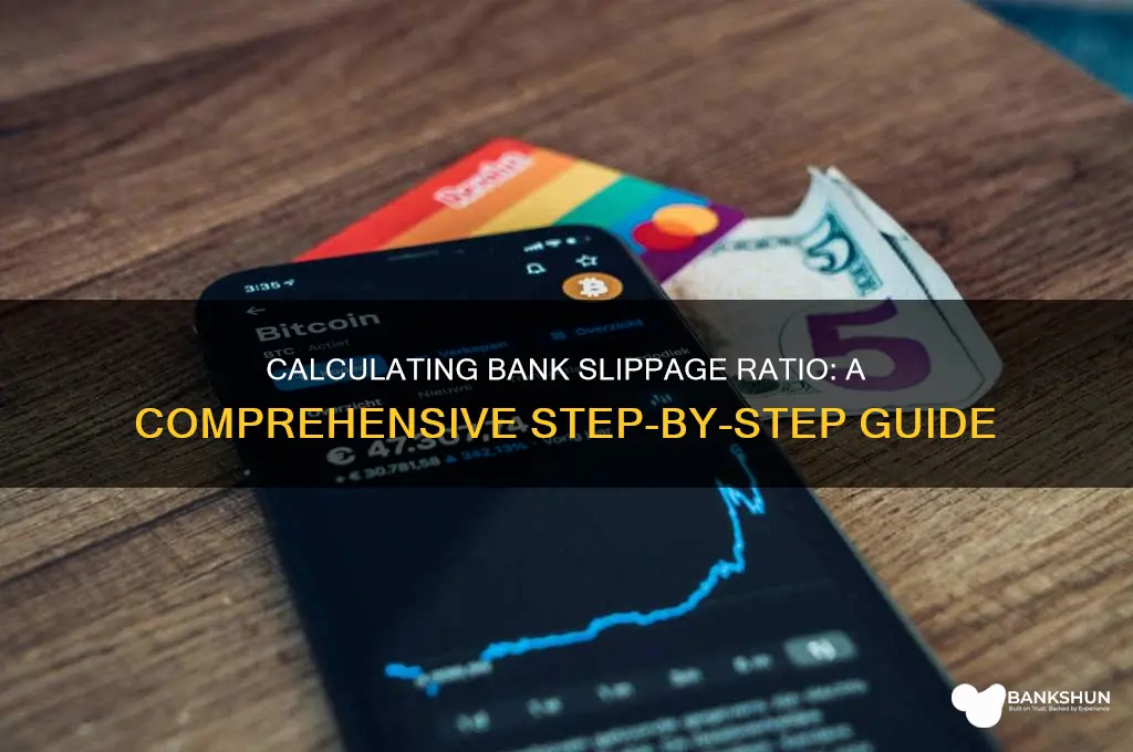 how to calculate slippage ratio for banks