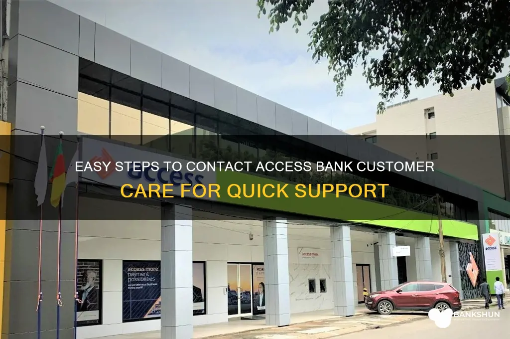 how to call access bank customer care