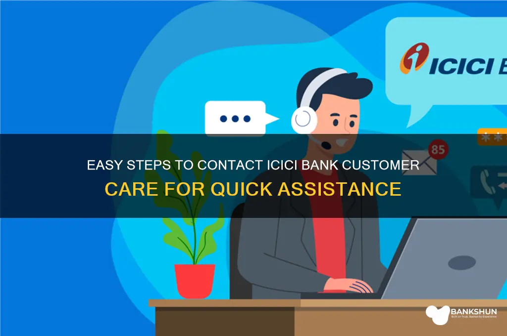how to call customer care icici bank