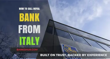 Calling Royal Bank from Italy: A Step-by-Step Guide