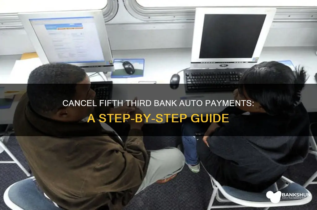 how to cancel auto payments 53 bank