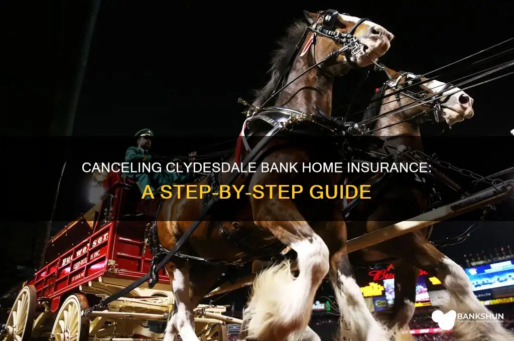 how to cancel clydesdale bank home insurance