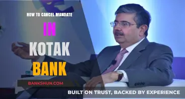 Cancel Kotak Bank Mandate Easily: A Step-by-Step Guide