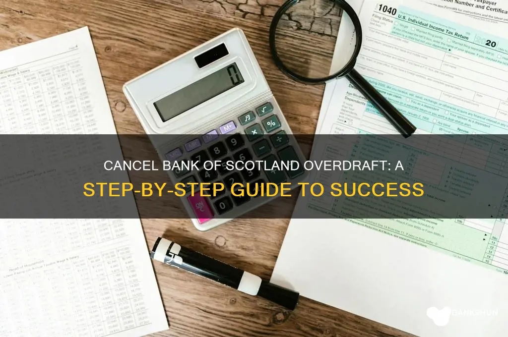 how to cancel overdraft bank of scotland