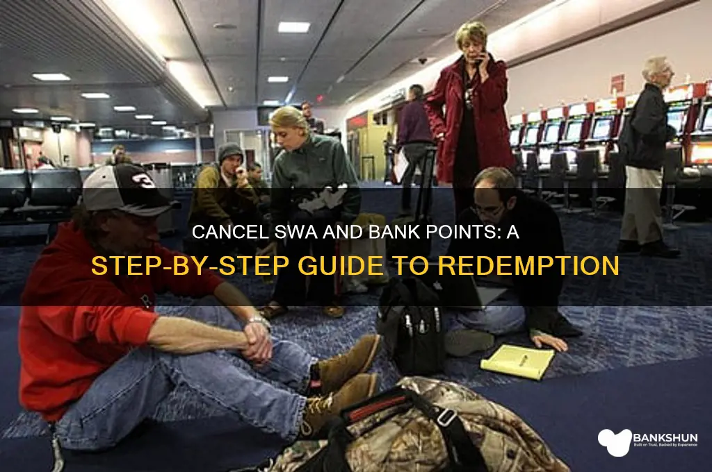 how to cancel swa and bank points