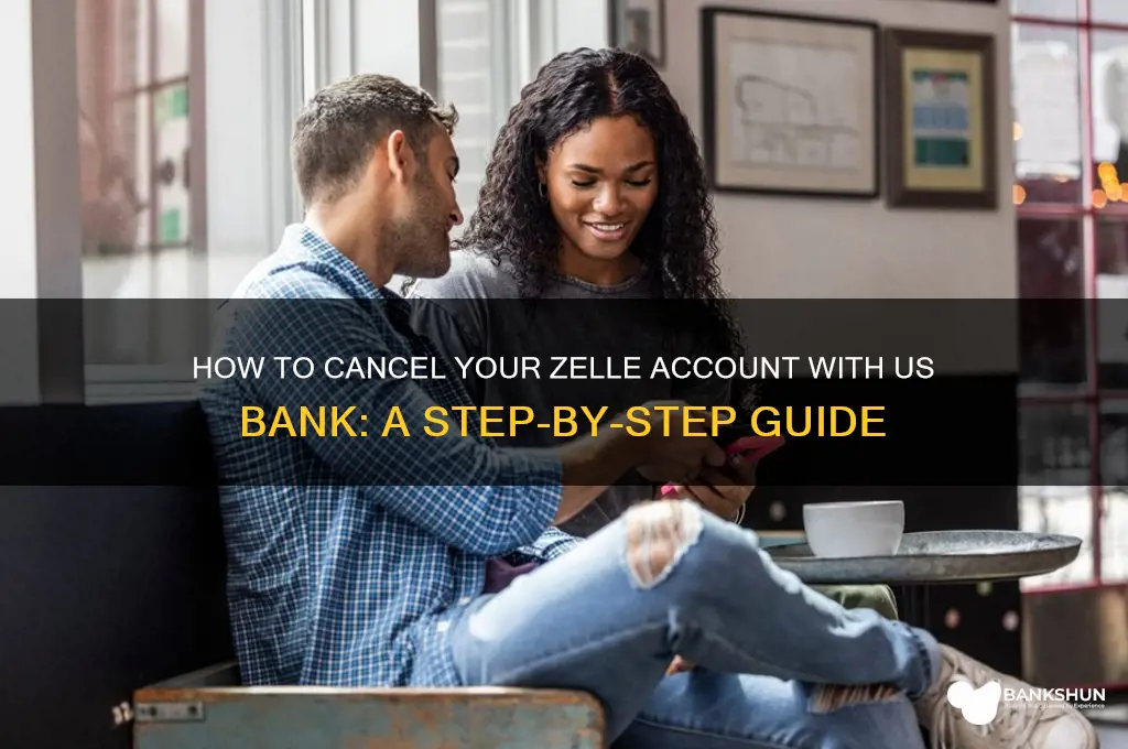how to cancel zelle acc us bank