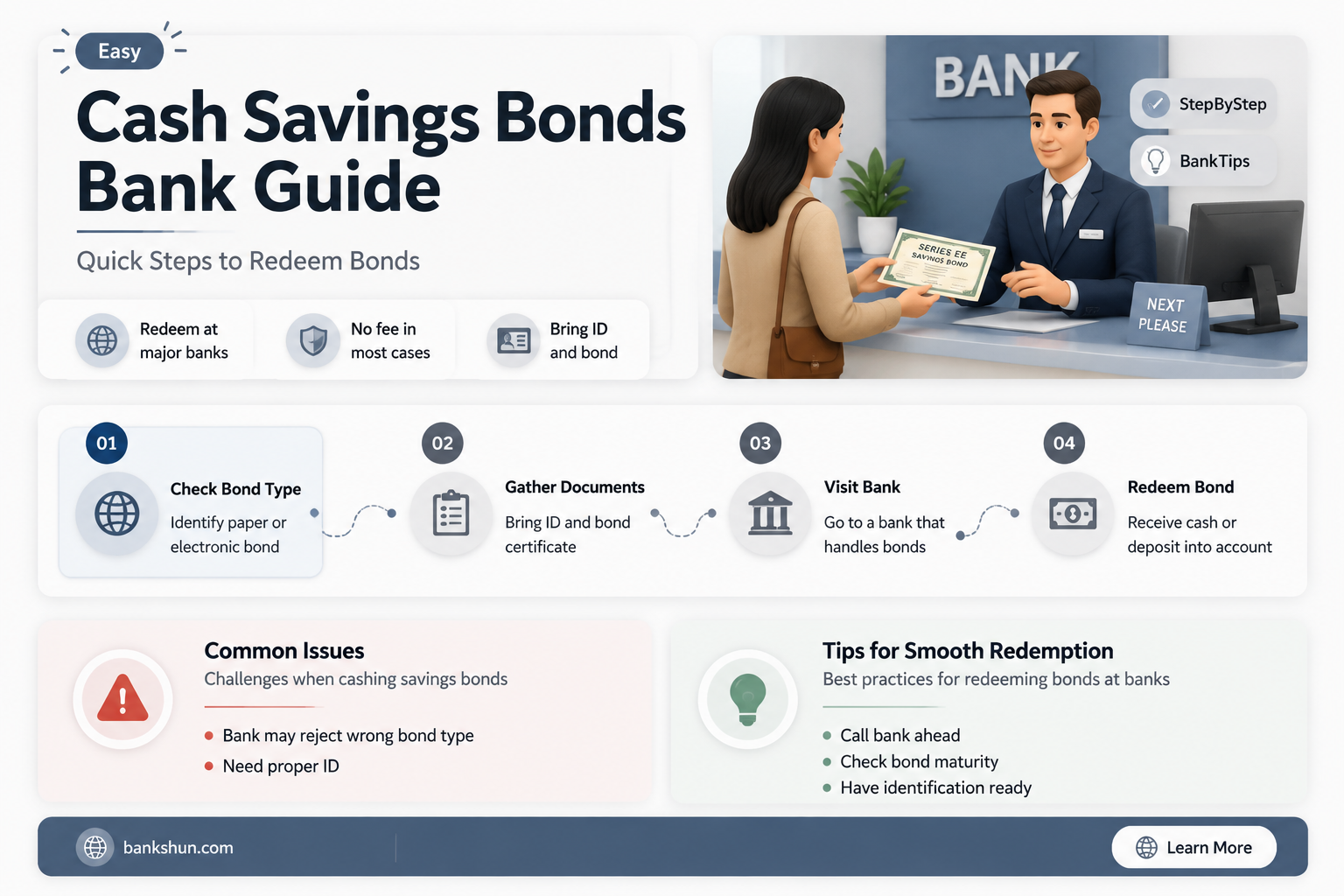 are banks required to cash savings bonds