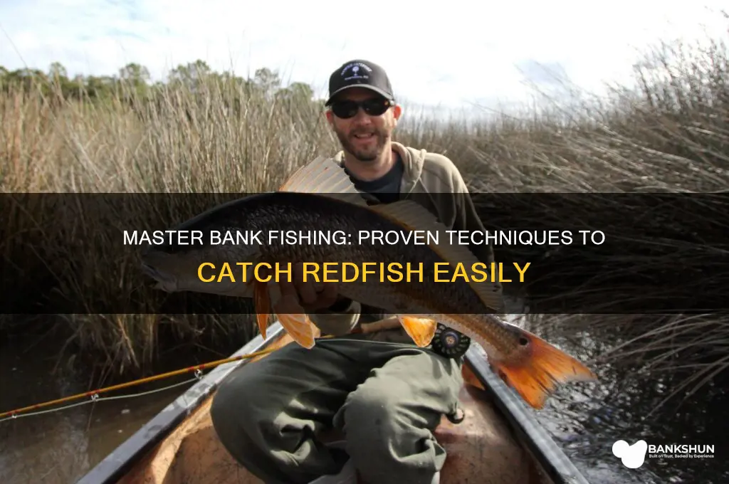 how to catch redfish from the bank