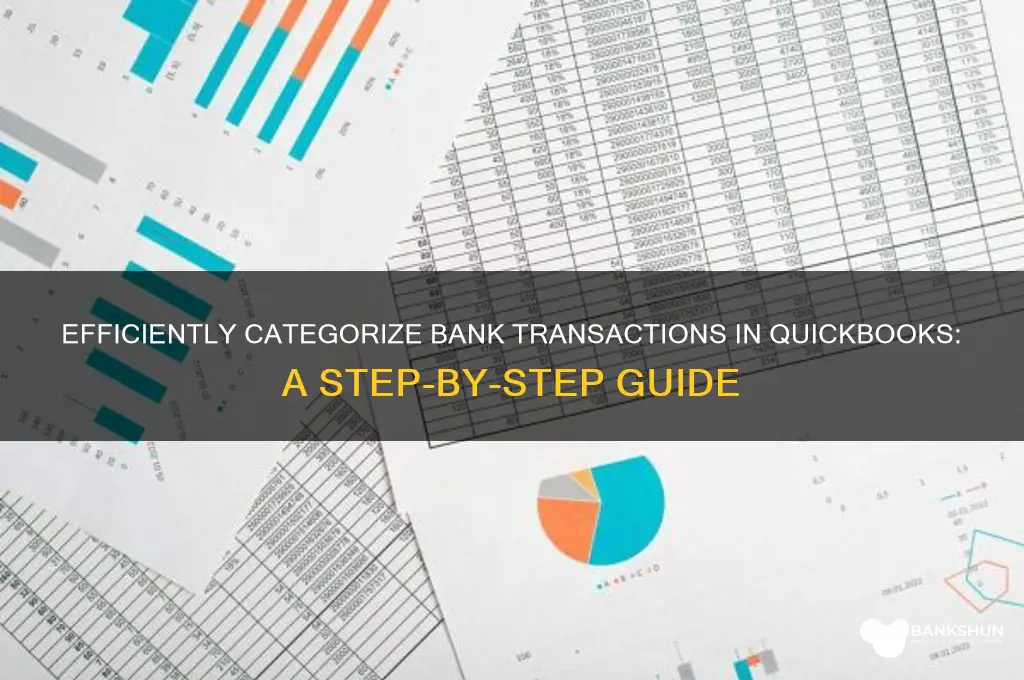 how to categorize bank transactions in quickbooks