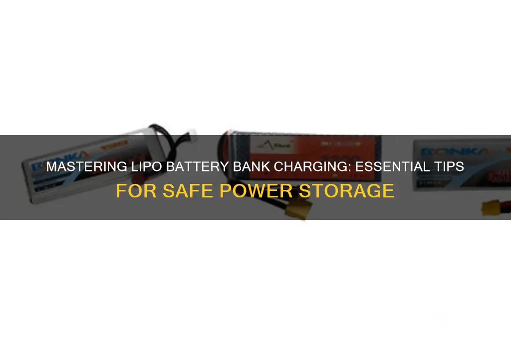 how to charge a lipo battery bank