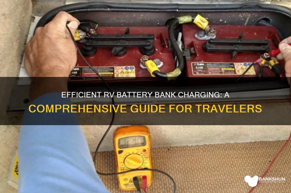 how to charge an rv battery bank