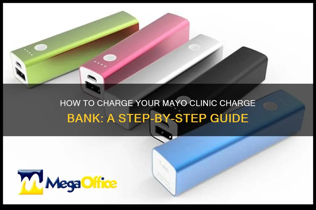 how to charge mayo clinic charge bank