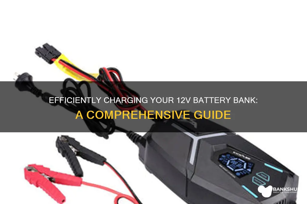 how to charge your 12v battery bank