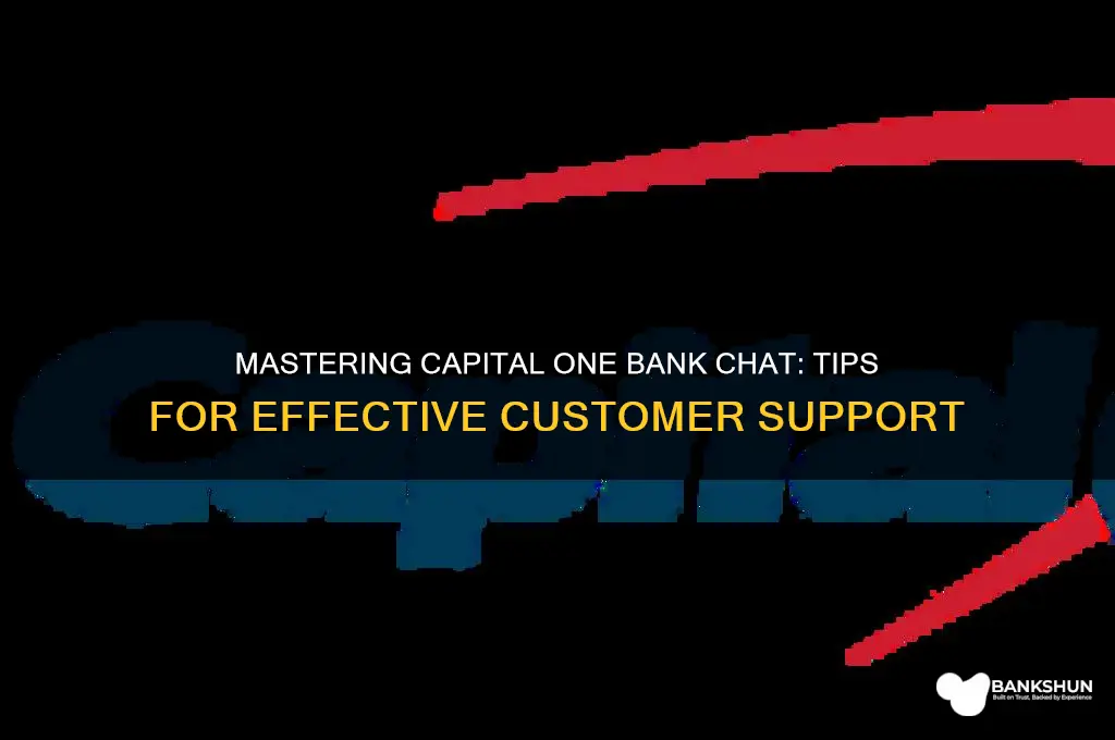 how to chatting with capital one bank