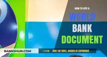 Mastering Citations: A Guide to Citing World Bank Documents