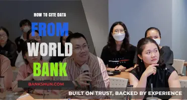Citing World Bank Data: A Quick Guide