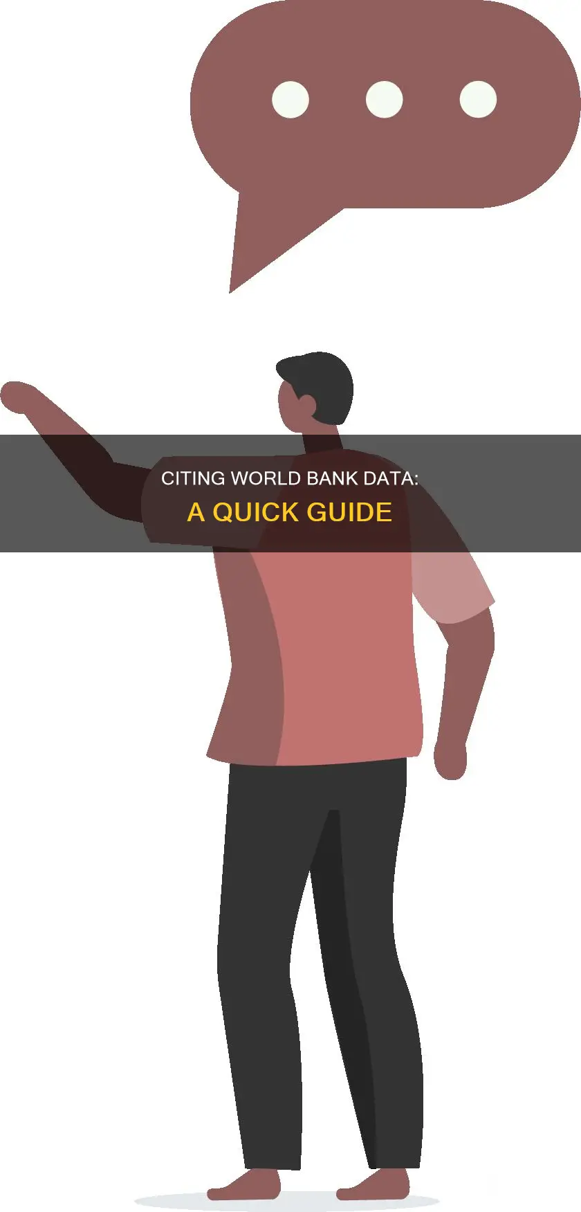 how to cite data from world bank