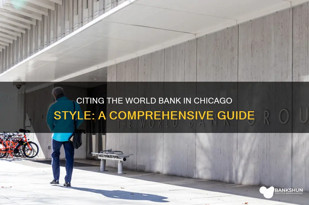 how to cite the world bank chicago