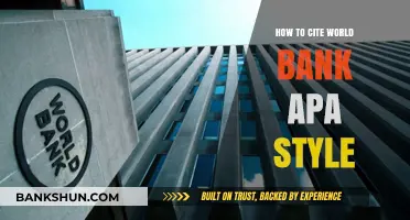 Citing World Bank Sources: A Complete APA Style Guide