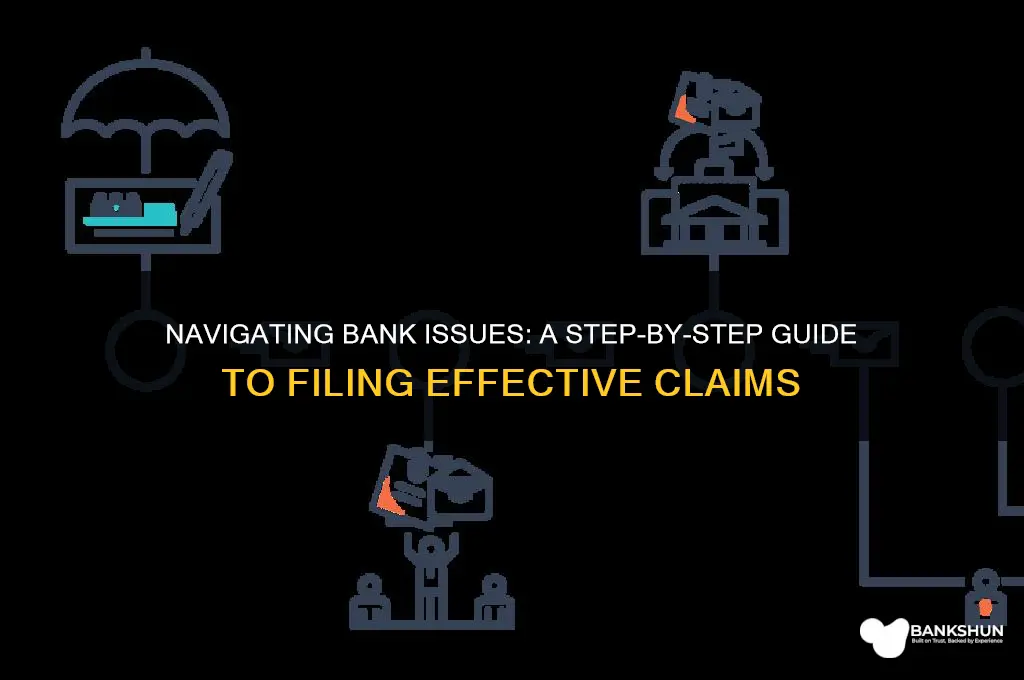 how to claim about a bank problems
