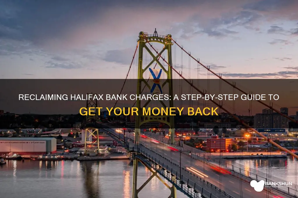 how to claim back bank charges halifax