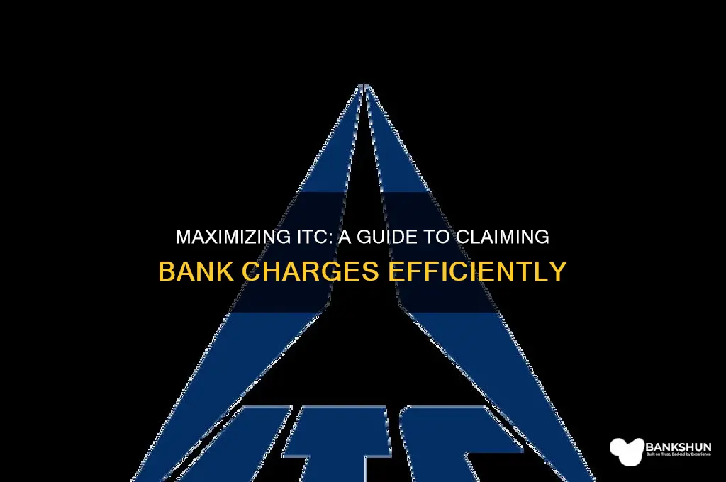 how to claim itc on bank charges