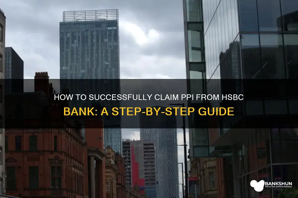 how to claim ppi from hsbc bank