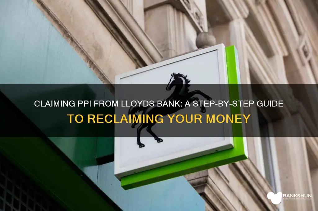 how to claim ppi from lloyds bank