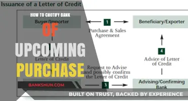 Notify Your Bank of Large Purchases: A Step-by-Step Guide