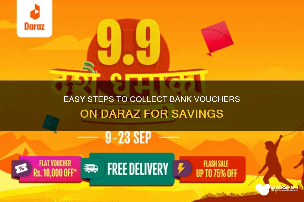 how to collect bank voucher on daraz