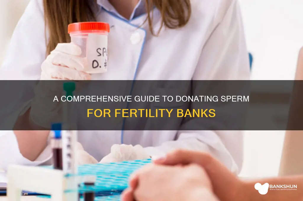 how to collect sperm for sperm bank