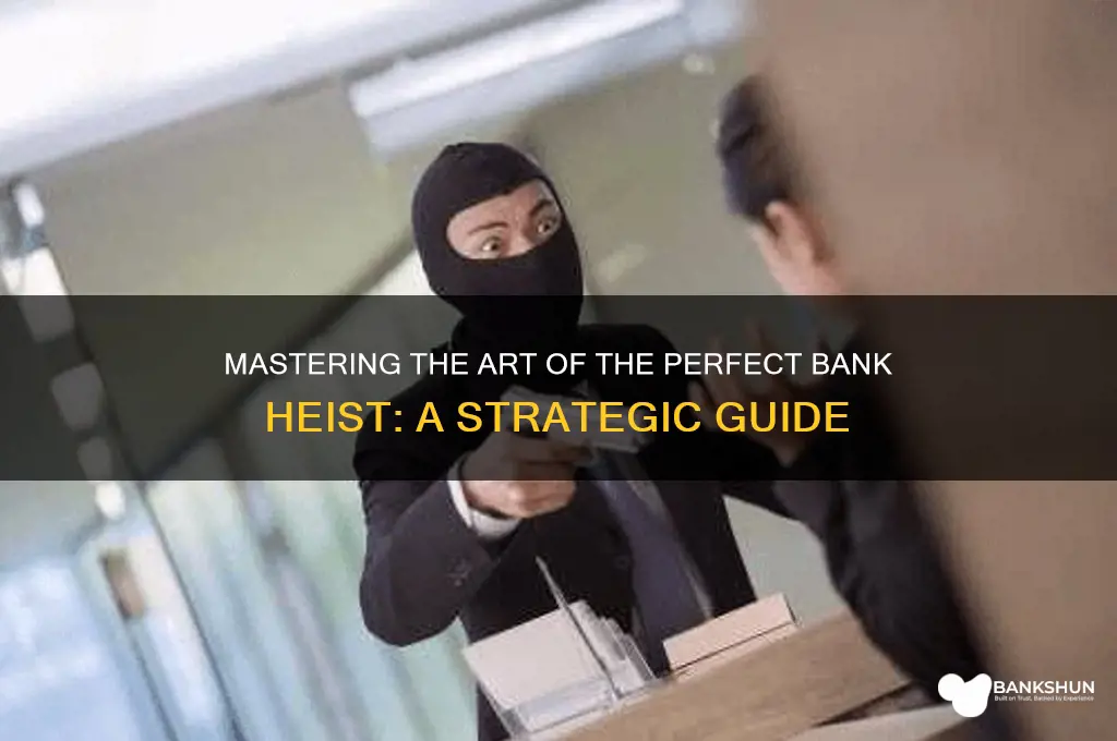 how to commit the perfect bank robbery