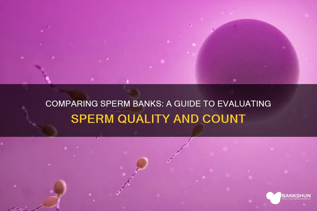 how to compare sperm banks sperm county