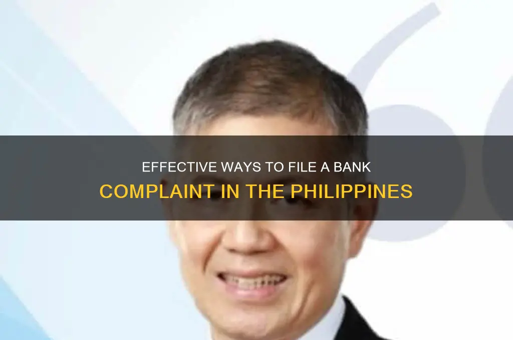 how to complain a bank in philippines