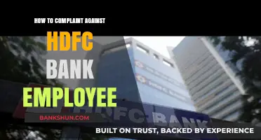 How to File a Complaint Against an HDFC Bank Employee