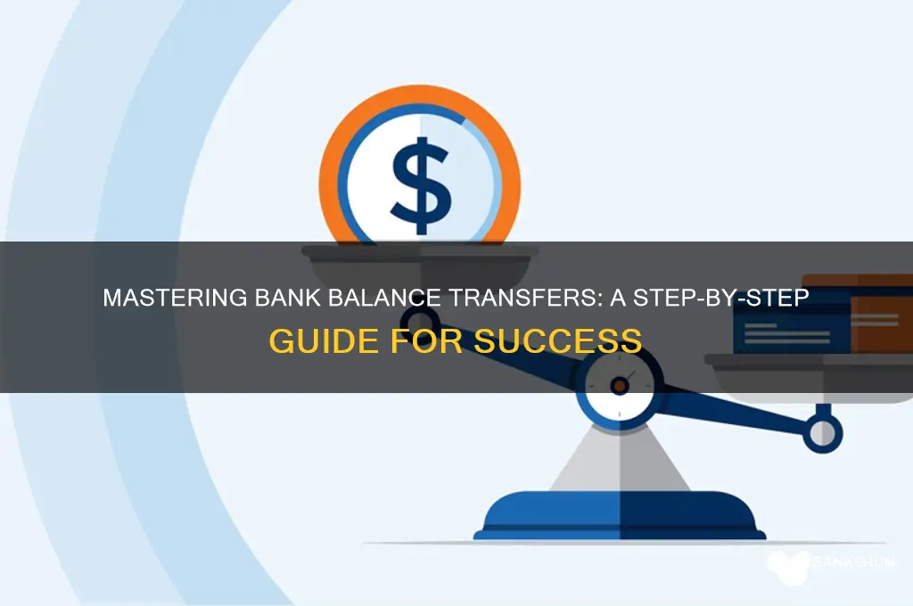 how to conduct balance transers from banks