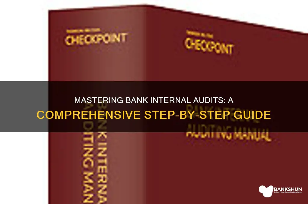 how to conduct internal audit of banks