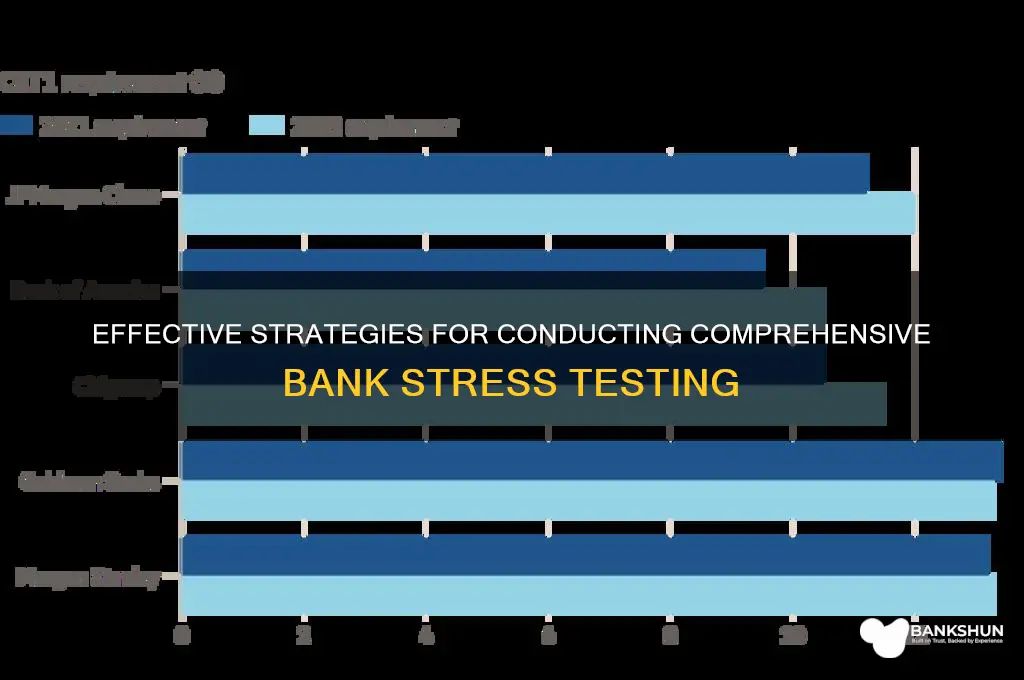 how to conduct stress test for banks