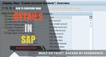Step-by-Step Guide to Configuring Bank Details in SAP System