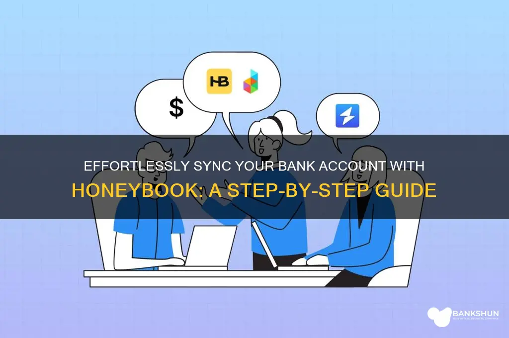 how to connect bank info to honeybook