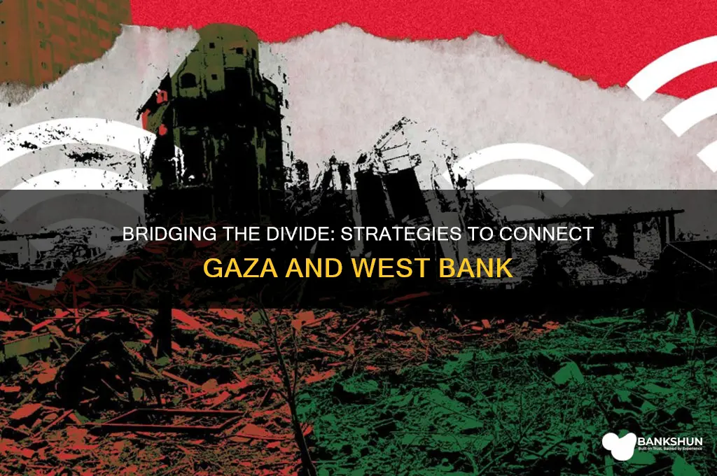how to connect gaza and west bank