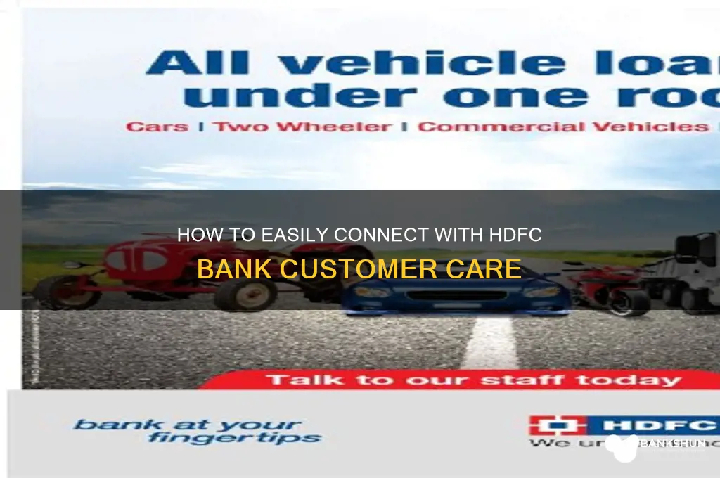 how to connect hdfc bank customer care
