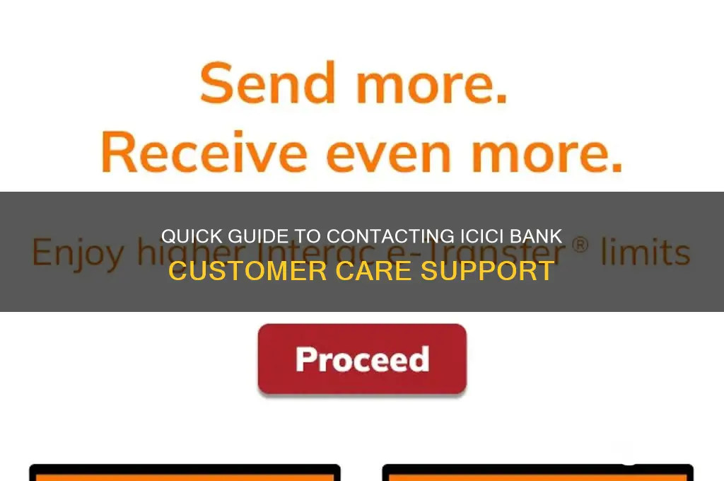 how to connect icici bank customer care