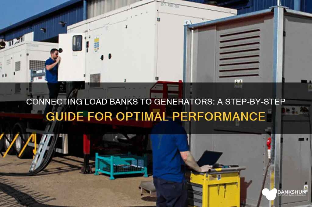how to connect load bank to generator