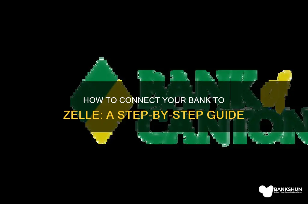 how to connect my bank to zelle