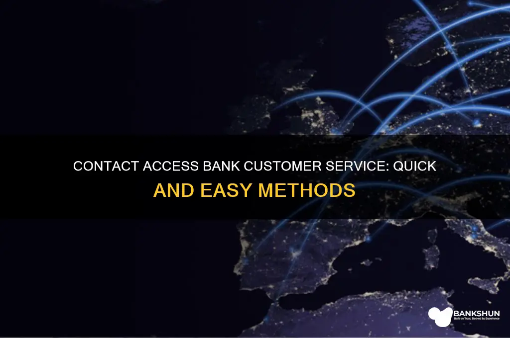 how to contact access bank customer service