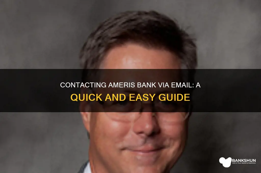 how to contact ameris bank by email