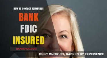 Contacting Bonneville Bank: A Guide to FDIC-Insured Services